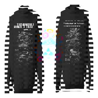 Country Of Trinidad And Tobago Cat Wearing Sunglasses Tank Top Sweatshirt Unisex | Mazezy