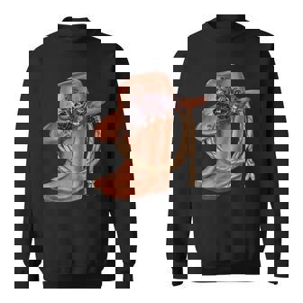 Country Y'All Goth Alternative Western Gothic Sweatshirt Unisex | Mazezy