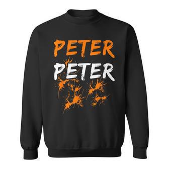 Couples Halloween Peter Pumpkin Eater Sweatshirt - Thegiftio UK