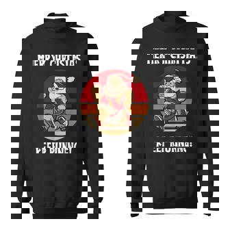 Courir Père Noël Pour Les Coureurs Qui Aiment Les Courses De Père Noël Sweater e - Cadeauxyz