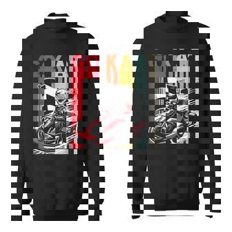 Course De Karting Pilote De Karting Passionné De Karting Karting Rétro Sweater e - Cadeauxyz