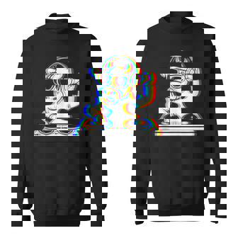 Cow DJ Glitch Rave EDM Music Party Tank Top Sweatshirt Unisex | Mazezy