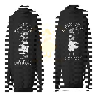 Cowboy Silly Goose Baby Announcement Expecting Pregnancy Sweatshirt - Monsterry