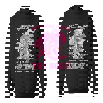 Cowgirl Western Give Breast Cancer The Boot Pink Ribbon Sweatshirt - Thegiftio