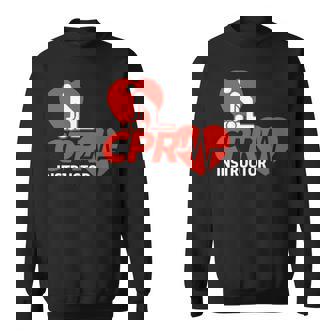 Cpr インストラクターシャツ Ems ボランティア ナースライフセーバー ギフト 長袖tシャツ スウェットシャツ - Kawaiitshirt