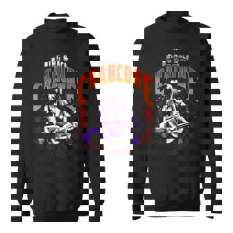 Crabcore Meme Screamo Emo Music Hardcore Rock Musician Sweatshirt Unisex | Mazezy