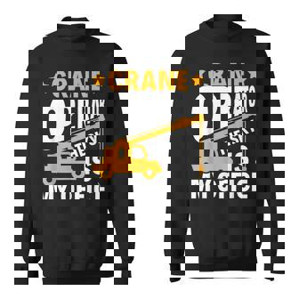 Crane Whisperer 面白いクレーン オペレーター スウェットシャツ - Kawaiitshirt