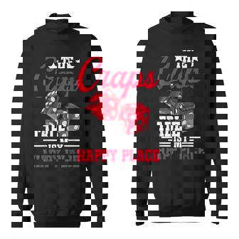 Craps Table Layout Strategy Casino Lover Craps Dealer Sweatshirt - Thegiftio