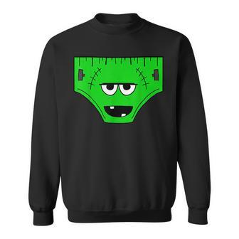 Creepy Pair Of Underwear Face Costume Sweatshirt - Thegiftio UK