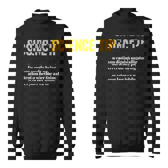 Crocodile Alligator Science Tip Alligator Small Black Sweatshirt - Thegiftio