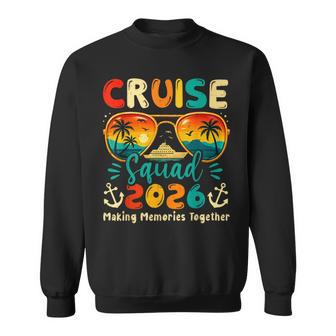 Cruise Squad 2026 Family Group Matching Summer Vacation Sweatshirt - Seseable