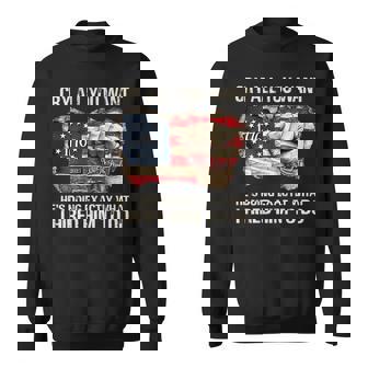 Cry All You Want He's Doing Exactly What I Hired Him To Do Sweatshirt - Monsterry