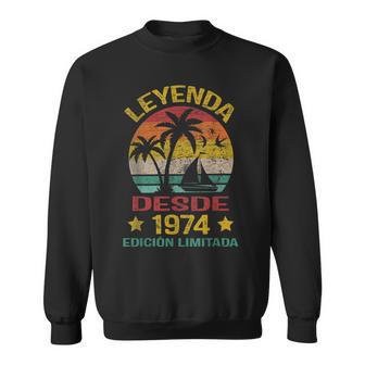 Cumpleaños 51 Años Leyenda Desde 1974 Edición Limitada Camisa de entrenamiento - Regaloses