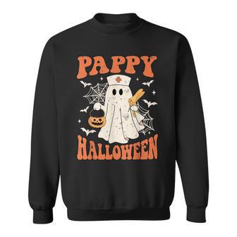 Cute Boo Ghost Nurses Pappy Halloween Obgyn Speculum Sweatshirt - Thegiftio