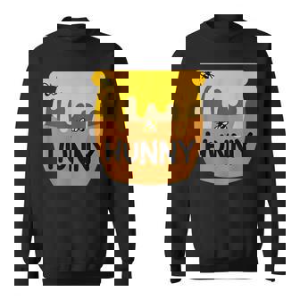 Cute Hunny Pot Halloween Cartoon Honey Jar Look Sweatshirt | Mazezy