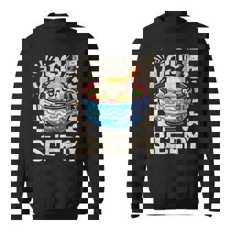 Cute Miso Sleepy Japanese Food Pun Sweatshirt - Thegiftio