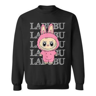 Cute Pink Bubu Sweatshirt - Monsterry