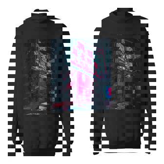 Cyberpunk Clothing、香港サイバーパンクストリートウェア スウェットシャツ - Kawaiitshirt