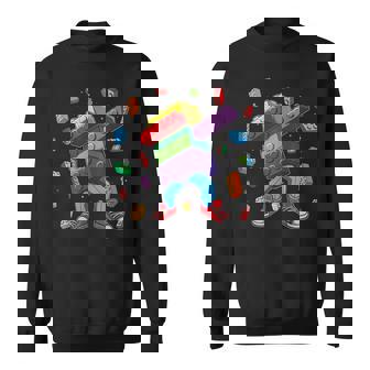 Dabbing Brick Master Builder Block Building Brick Builder Sweatshirt | Seseable UK