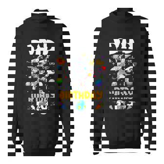 Dad Of The Birthday Boy Astronaut Outer Space Birthday Sweatshirt - Thegiftio