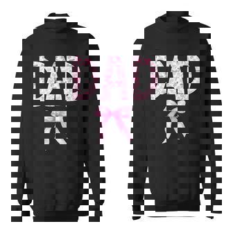 Dad Birthday Squad Matching Coquette Bow Family Party Sweatshirt | Seseable UK