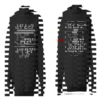 Dad Level Unlocked 2025 I Leveled Up To Soon To Be Gamer Dad Sweatshirt | Mazezy