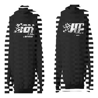 Dad Pit Crew Race Car Birthday Family Matching Pit Crew Sweatshirt | Seseable CA