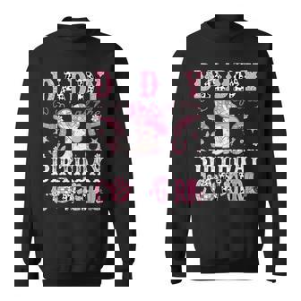 Daddy Of The Birthday Cow-Girl Pink Disco Rodeo Western Sweatshirt - Thegiftio