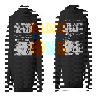 Daddy Of The Sweet One Cookies And Milk Birthday Party Sweatshirt - Monsterry