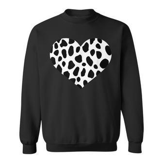 Dalmatiner-Herz Sweatshirt - Geschenkecke