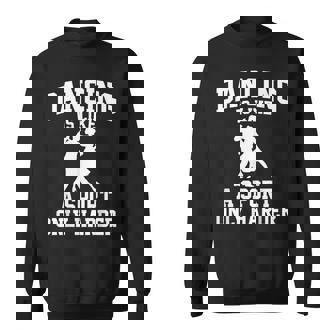 Dancing Is Like a Sport Only Harder Ballroom Dancer Sweatshirt Unisex | Mazezy