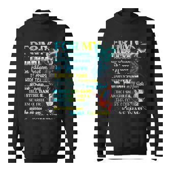 For My Daughter In Heaven Memory Missing Daughter In Heaven Sweatshirt - Thegiftio