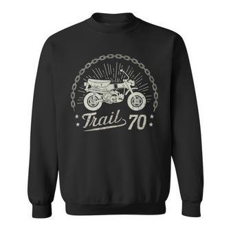 Dax Trail70 Ct70 Vintage Moped Motorbike Retro Sweatshirt - Thegiftio
