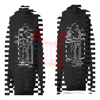 Deathcake バースデーケーキテーマ ケーキローズ ハロウィン スウェットシャツ - Kawaiitshirt