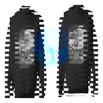 Des Pigeons Drôles Hurlant À La Lune Mème De Pigeon Drôle Sweater e - Cadeauxyz