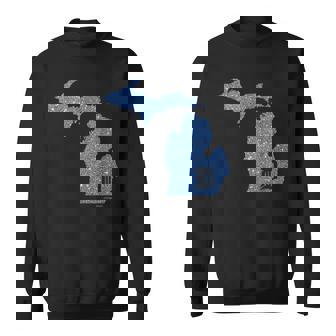 Detroit Michigan Shirt Motor City D Mitten T-Shirt Sweatshirt Unisex | Mazezy