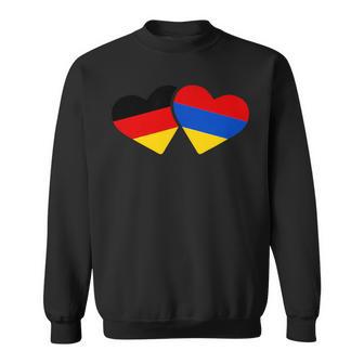 Deutschland Armenien Liebe Deutsch Armenisch Geschenk Sweatshirt - Geschenkecke