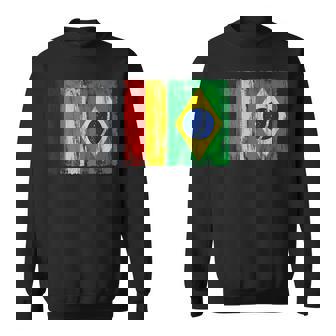 Deutschland Und Brasilien Deutsch Brasilianische Flaggen Sweatshirt - Geschenkecke