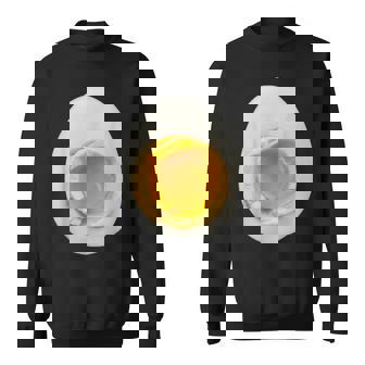 Deviled Egg Costume Halloween Sweatshirt | Mazezy