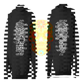 Dia De Los Muertos Crâne Enucre Sweater e - Cadeauxyz
