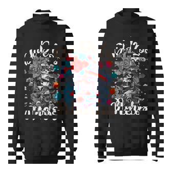 Dia De Los Muertos La Catrina Mexican Day Of The Dead Mexico Sweatshirt - Monsterry