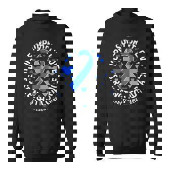 Diabetes Awareness Diabetic Love Support T2d T1d Diabetes Sweatshirt - Monsterry