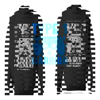 Diabetes Awareness Toddler T1d Type 1 Diabetes Warrior Boys Sweatshirt | Mazezy