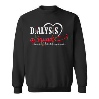 Dialysis Squad Dialysis Technician Hemodialysis Nephrology Sweatshirt - Thegiftio UK
