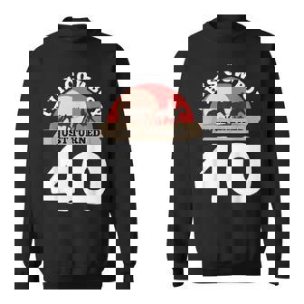 Dieser Cowboy Ist Gerade 40 Geworden Reiter-Geschenk Zum 40 Geburtstag Sweatshirt - Seseable