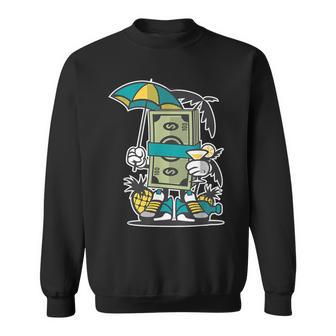 Dinero De Dibujos Animados Camisa de entrenamiento - Regaloses
