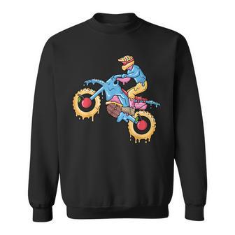 Dirt Bike Drip Motocross Boys Dripping Dirt Biking Sweatshirt - Thegiftio