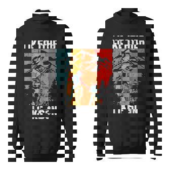 Dirt Bike Family Father Son Motocross Off-Road Mx Dad Boys Sweatshirt - Thegiftio