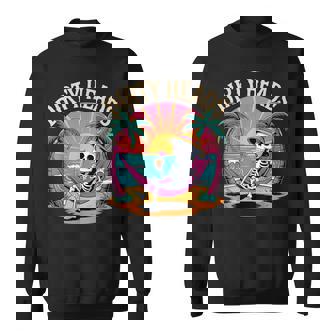 Dirty Heads Skeleton Beach Summer Vacation Sweatshirt - Thegiftio