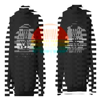 Disc Golf Flying Disc Sport Retro Sweatshirt Unisex | Mazezy
